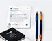 Illustrative stationery design